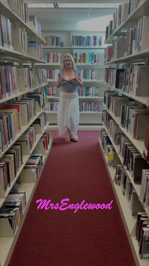 Shh, don't tell, but I'm the naughty librarian that's always down for an after-hours session.