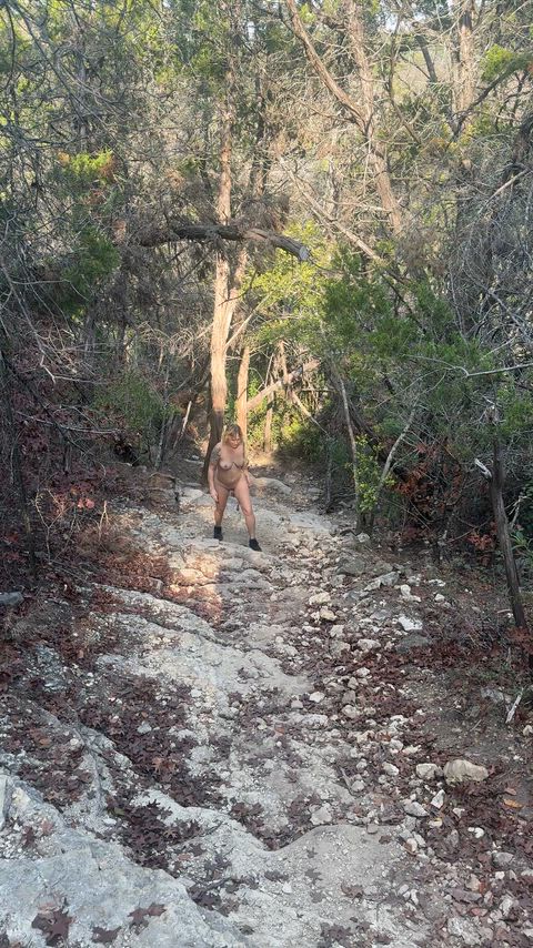 Naked hike