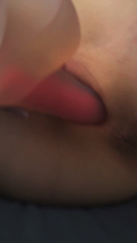 BBC Blowjob Booty Dildo Femboy Homemade Natural Tits POV Riding Thick Porn GIF by louucrush