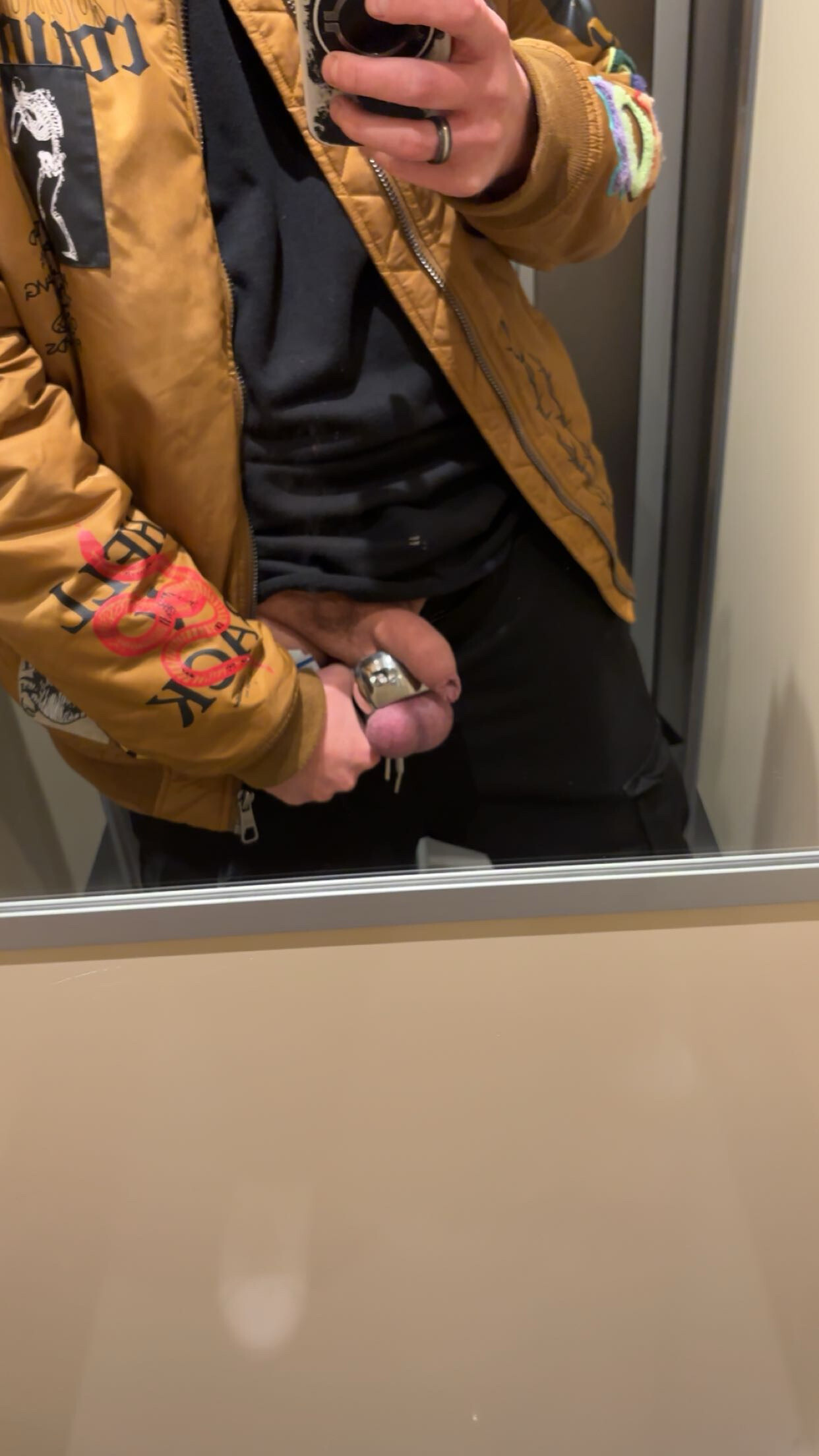 Male cock danish public