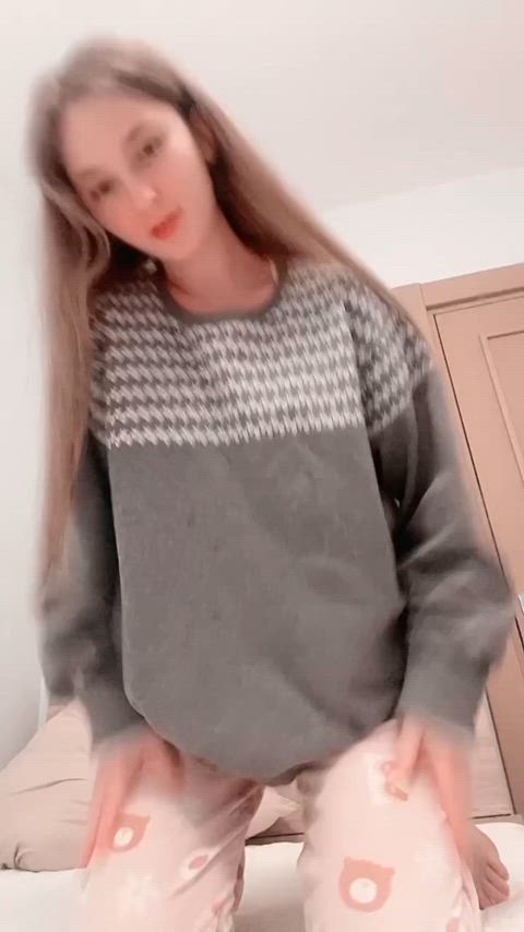 Small boobs are perfect for suck