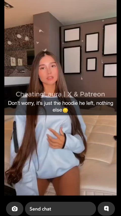 she said it was just a hoodie… turns out it still fit him too. 💔