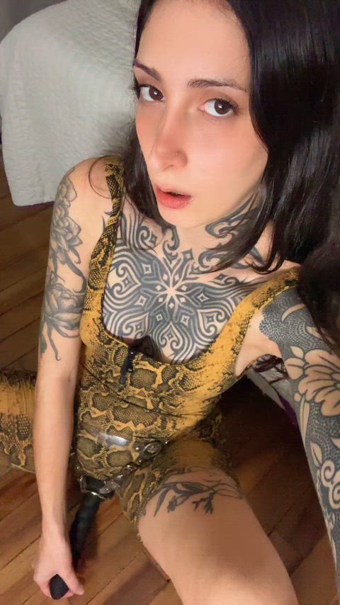Tattooed Latina Goddess - Femdom & All Fetishes - Custom Content DM me on my OnlyFans thumbnail