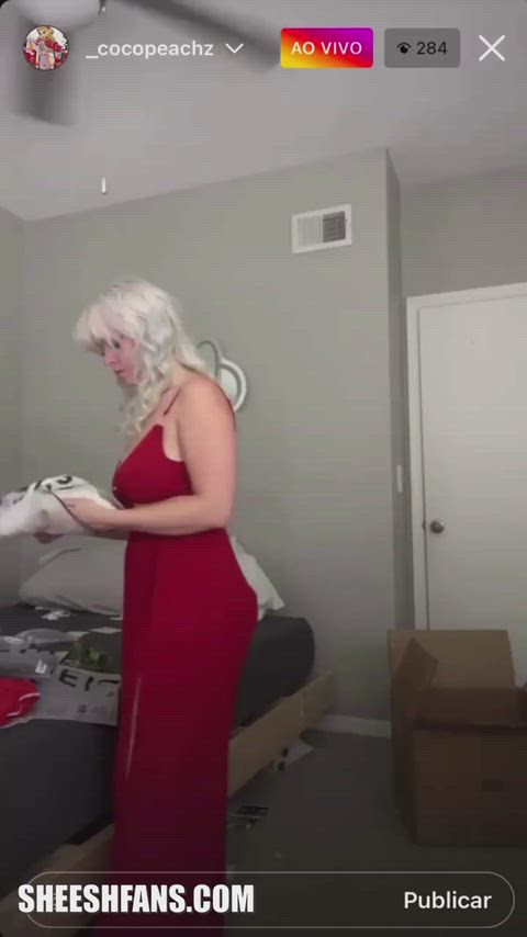 Big Tits Nipslip Tits Porn GIF by redrider45