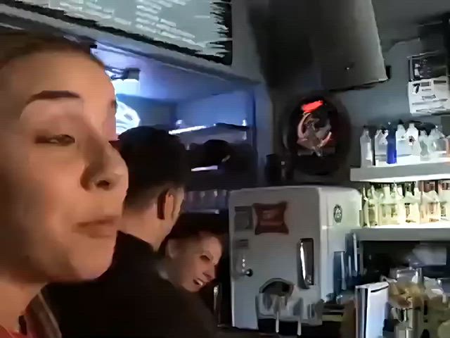 Bar Public Sucking Tits Porn GIF by makaveli187