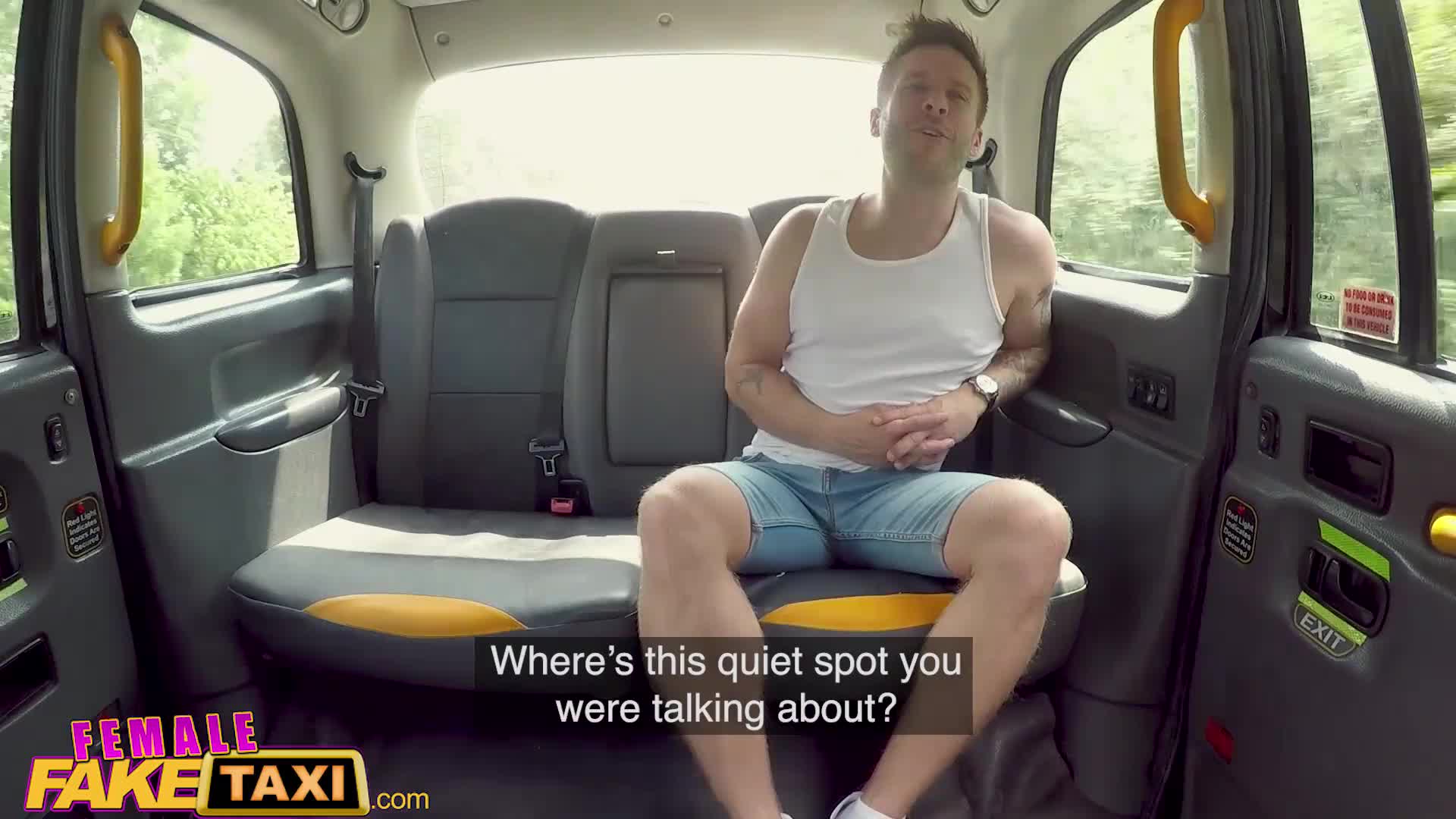 Female Fake Taxi - Lets Go Somewhere Quiet