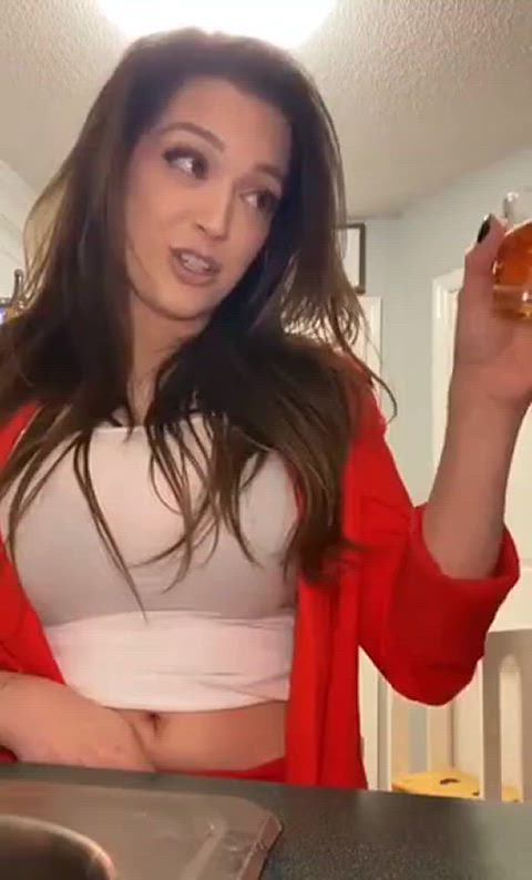 Amateur Big Tits Boobs Flashing Homemade Huge Tits MILF Natural Tits Titty Drop Vertical Porn GIF by populardick