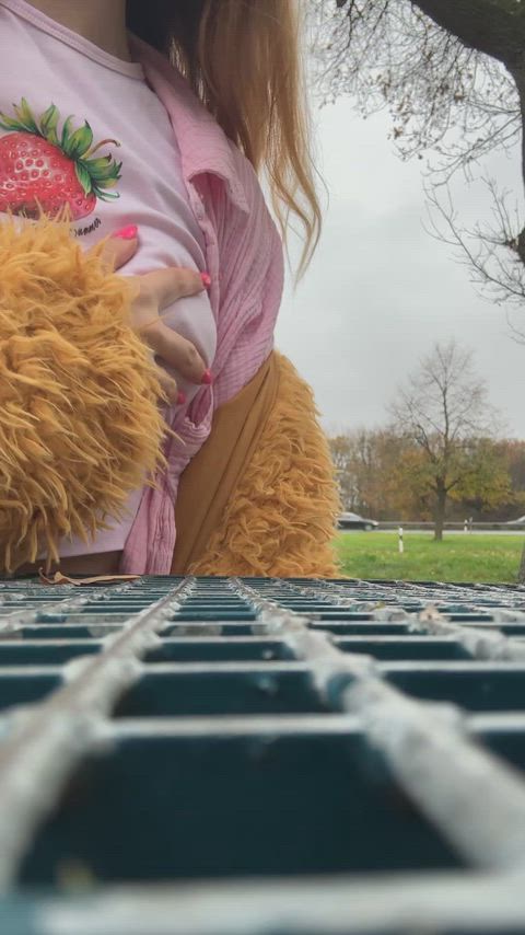 Just takin a break from driving all day 💕