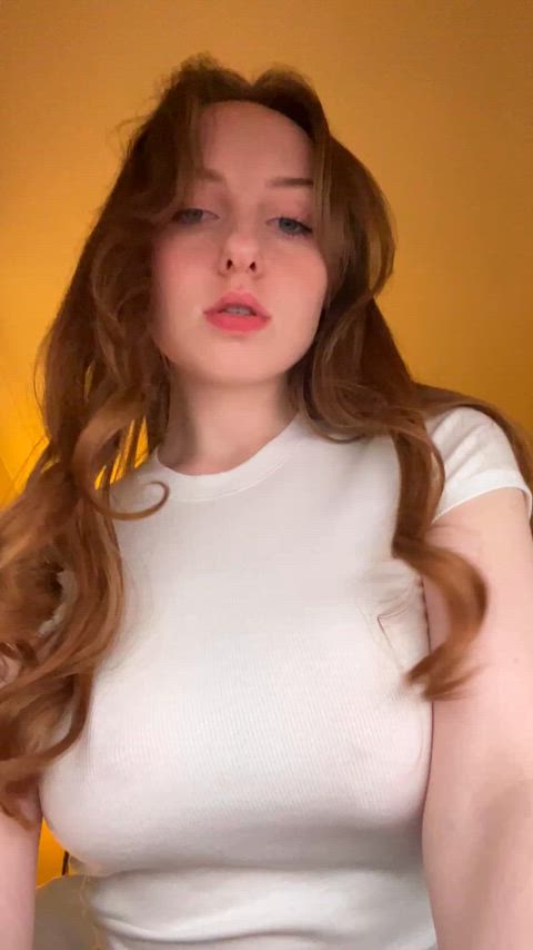 Let a redhead be the reason you cum today