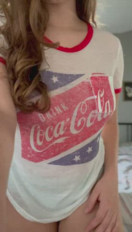 if you're addicted to coke then you'll be addicted more to my titties ;)