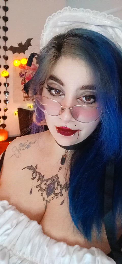 Big Tits Goddess Goth Natural Tits OnlyFans Solo Tease Teasing Tits Porn GIF by raven.roth