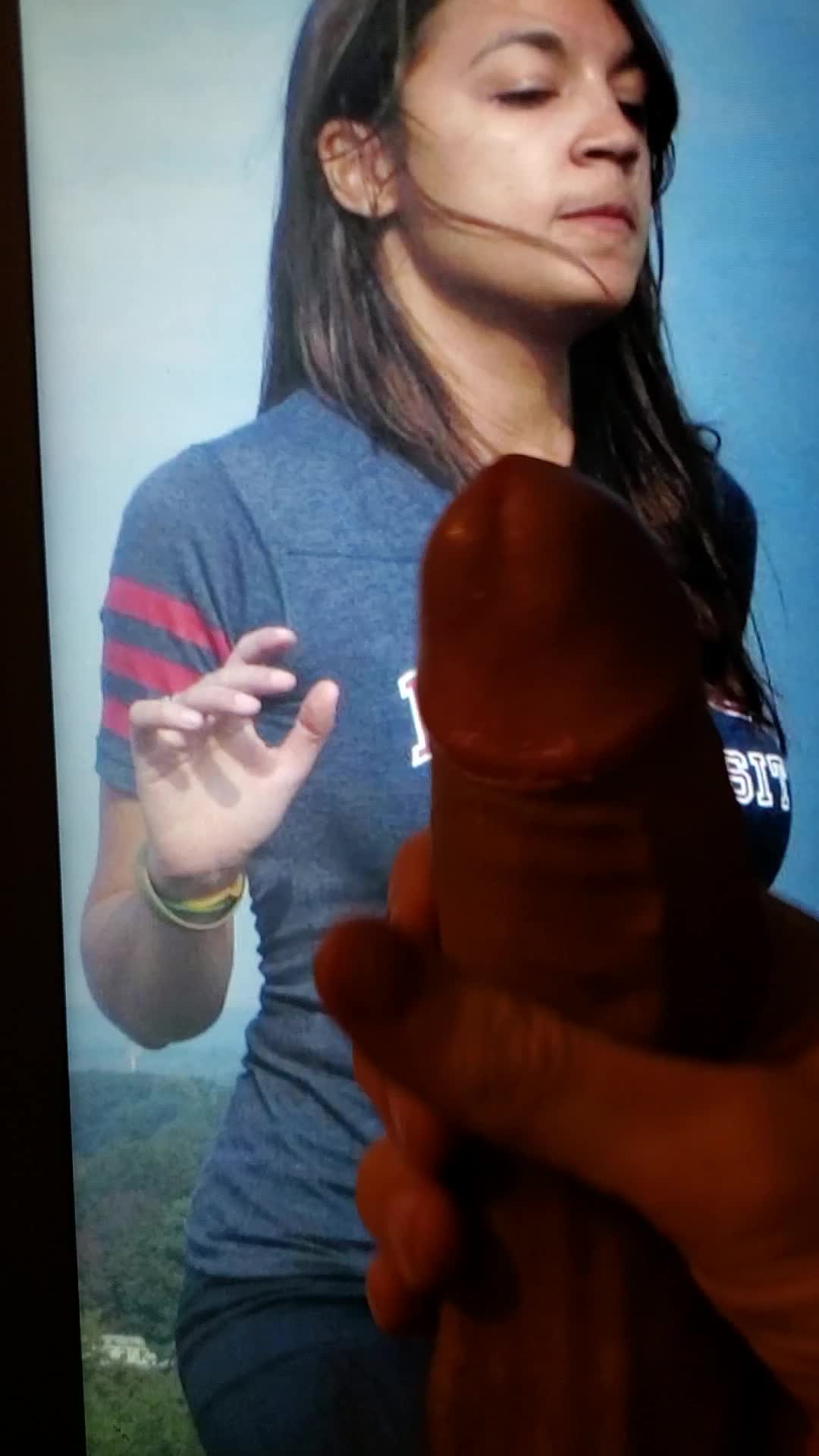 Finally delivering my AOC cum tribute. Next Poll in comments.