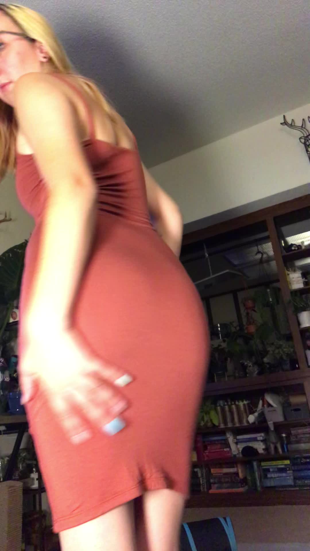 Just showing of in my favorite dress