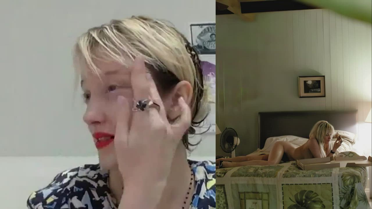 Andrea Riseborough (Oblivion, Mandy) talking loving playing her character while doing full frontal nudity in Bloodline