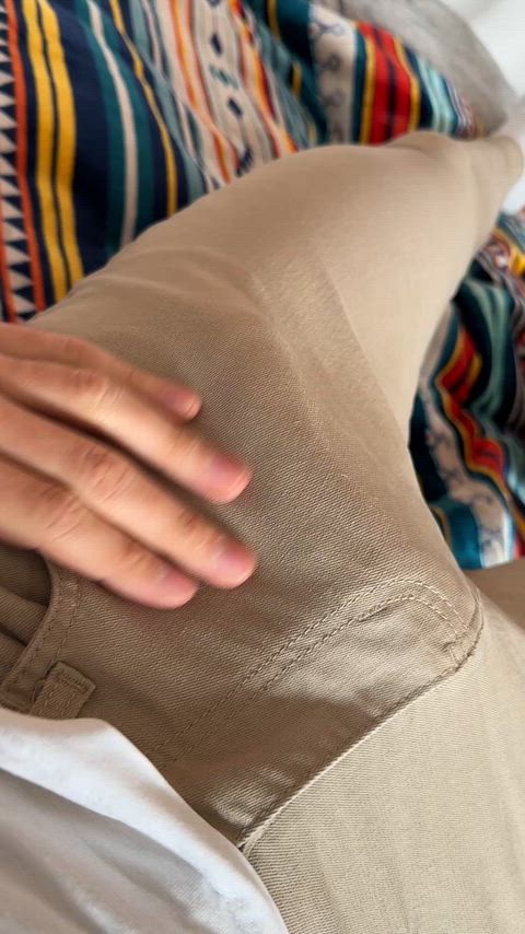 Bulging pretty hard!