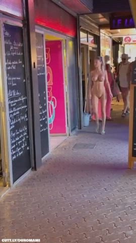Amateur Big Tits Boobs Exhibitionism Exhibitionist Exposed Nudity Public Porn GIF by duromami