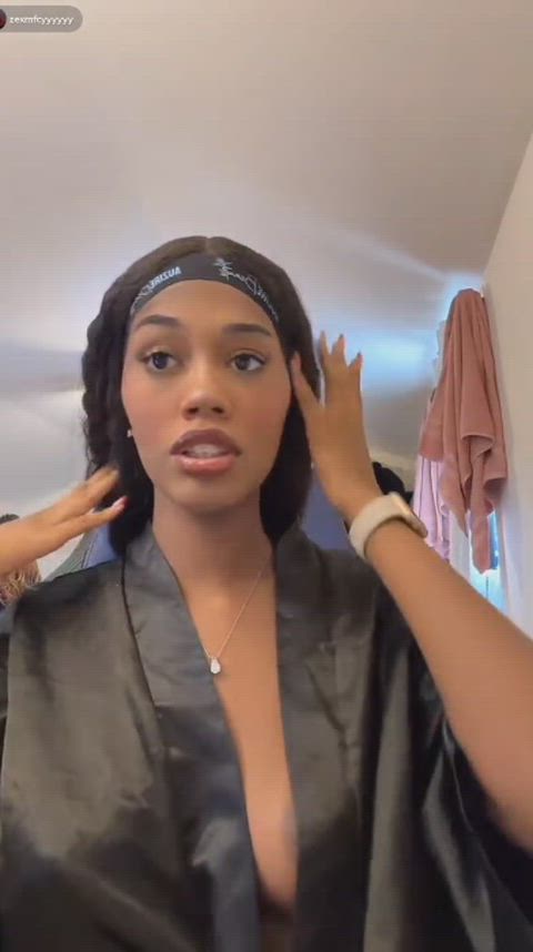 Big Tits Ebony Tits Porn GIF by redrider45