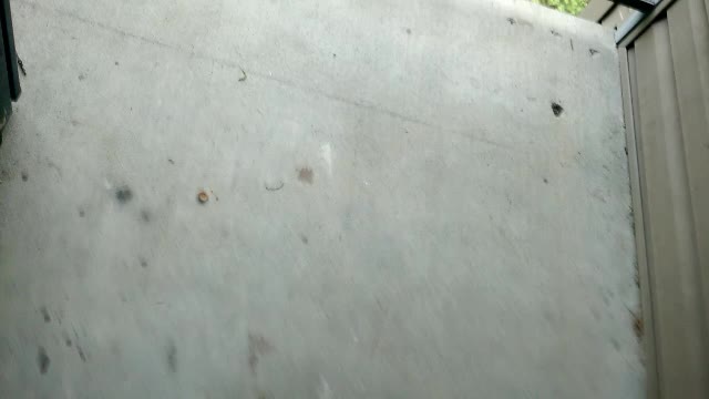 cumming on my balcony in front of a trail public enough?