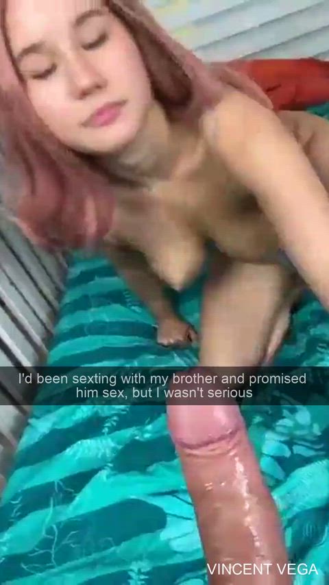 Sexting my brother was only a bit of fun, but it turned into more