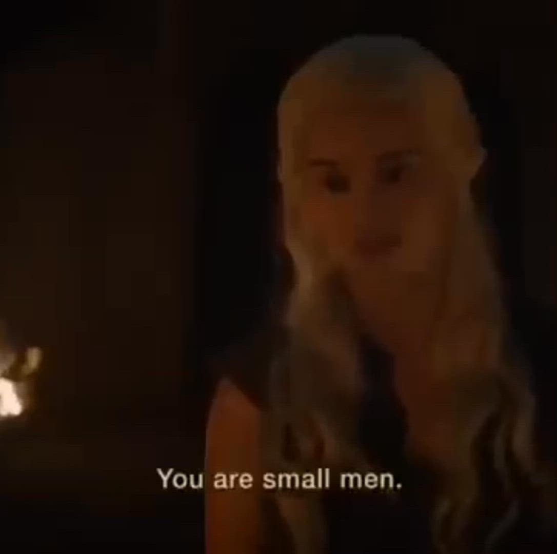 This Dany scene should’ve ended with a gangbang
