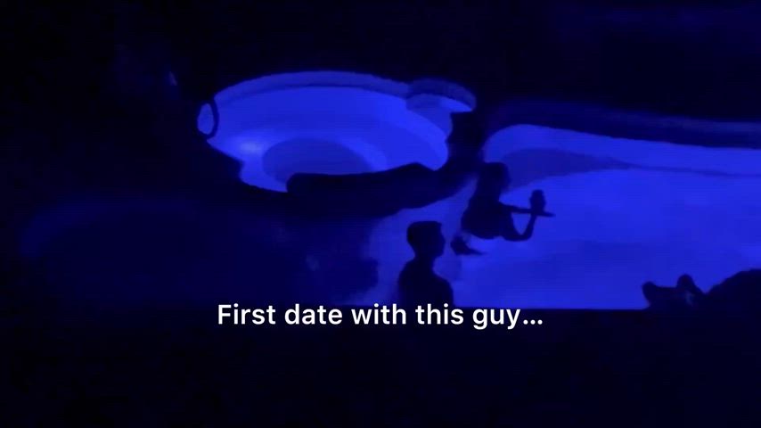 Hubby waits upstairs for his turn  while I invite a date over for a swim and a fuck