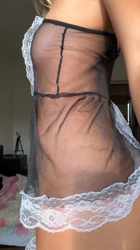 If your maid is this hot, you have to fuck