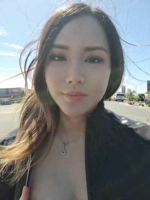 I'm just your average attention whoring slut, flashing a titty in parking lot ~