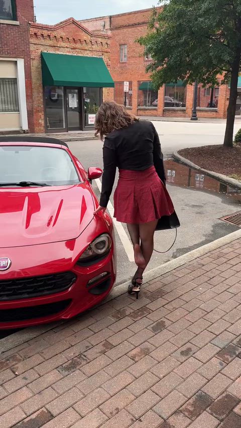 Nylons make everything feel more intimate