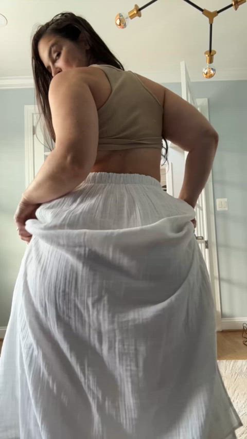 My skirt was too long but look I fixed it!