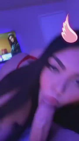 Blowjob Cute prettyevil Porn GIF by xxxnanalover