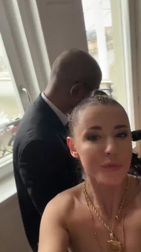 Watching her friend riding that cock got her craving some too