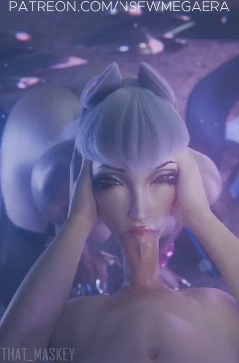 My Eve is pretty good but I'm scared to end up like this if I challenge someone~