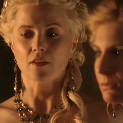 Viva Bianca, Lucy Lawless dirty talking, Aria Dickson - Spartacus Blood and Sand 2010 S01E03