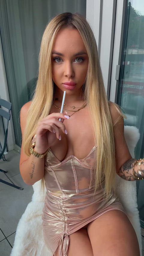 OnlyFans Smoking Teen Porn GIF by blushlovee