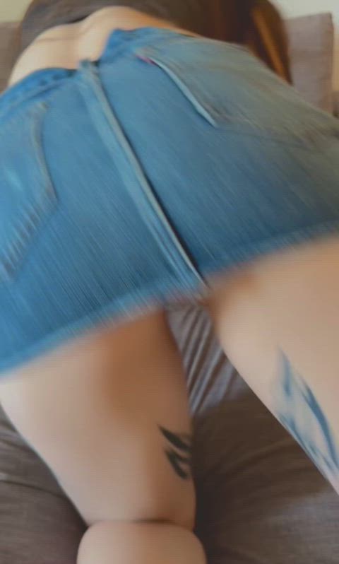 Wanna pull my cute panties to the side?