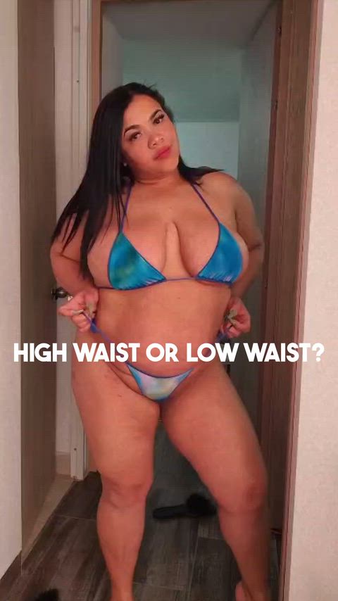 I swear this bikini was made to cause trouble. Want to see how the back looks?