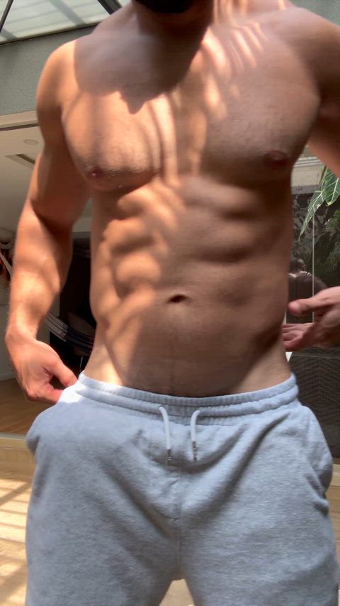 I just want to see your reaction if I take out my big dick in front of you