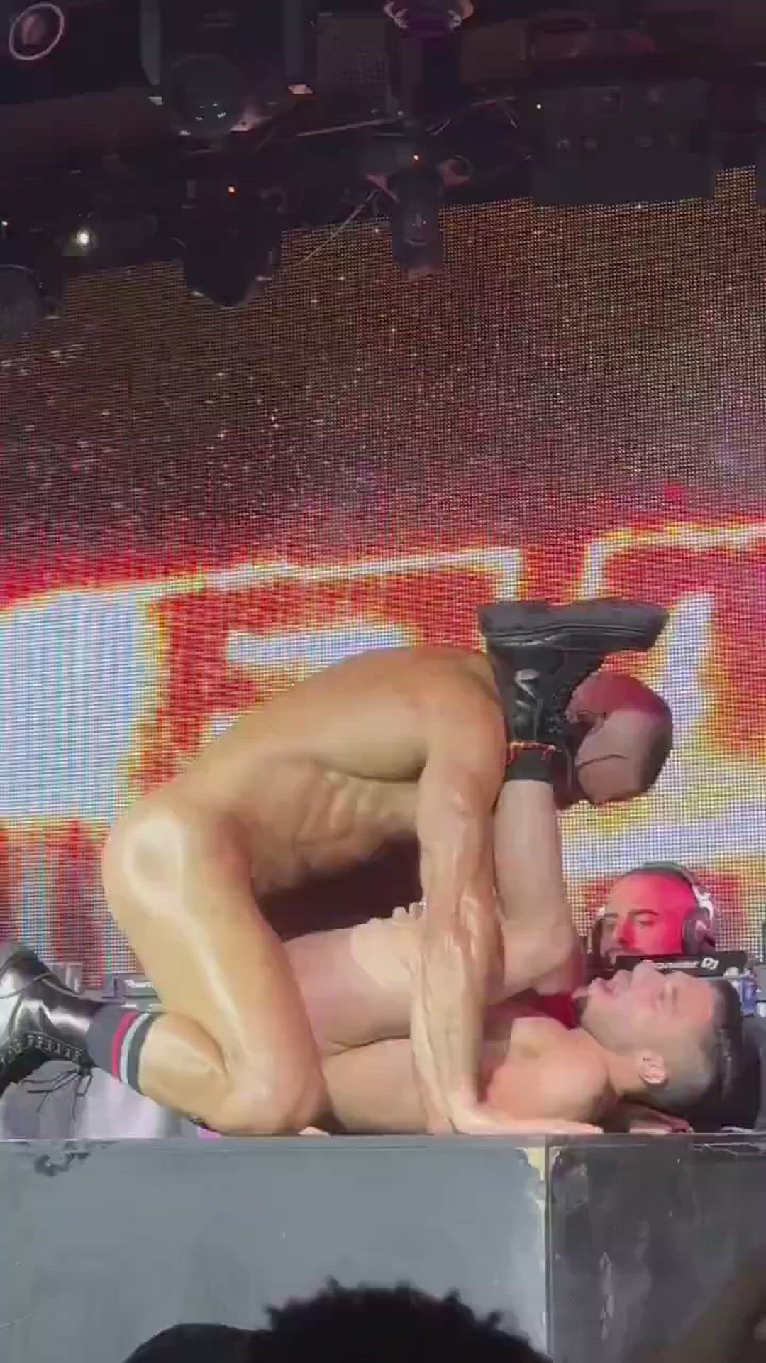 Fucked on stage