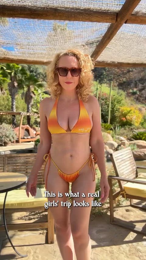 19honeysuckle 24/7 Blonde Cougar MILF Natural Tits OnlyFans Tits cumslut milfnhoney Porn GIF by lustraluxe