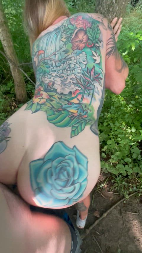 Riding him in the woods is one of my fav past times