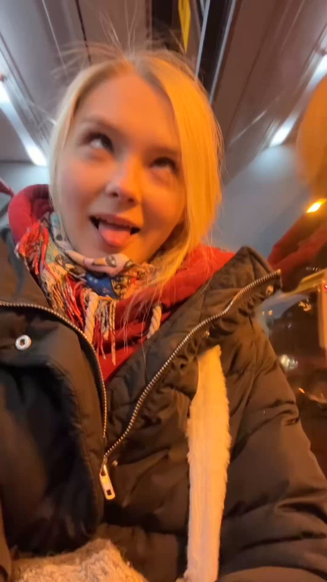 Would you let me sit on your lap on the bus? ;)