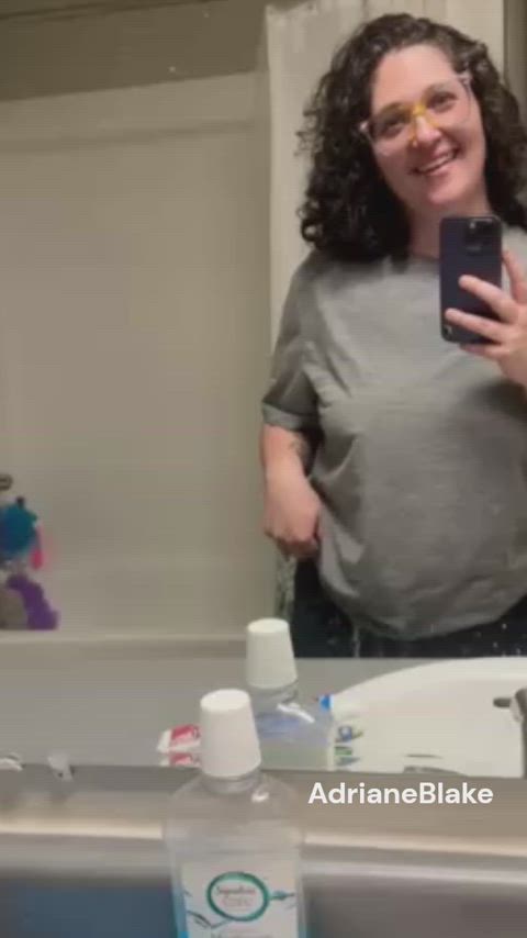 Amateur Big Tits Boobs CamSoda Chubby Natural Tits Saggy Tits Selfie Tits Titty Drop Porn GIF by camsoda