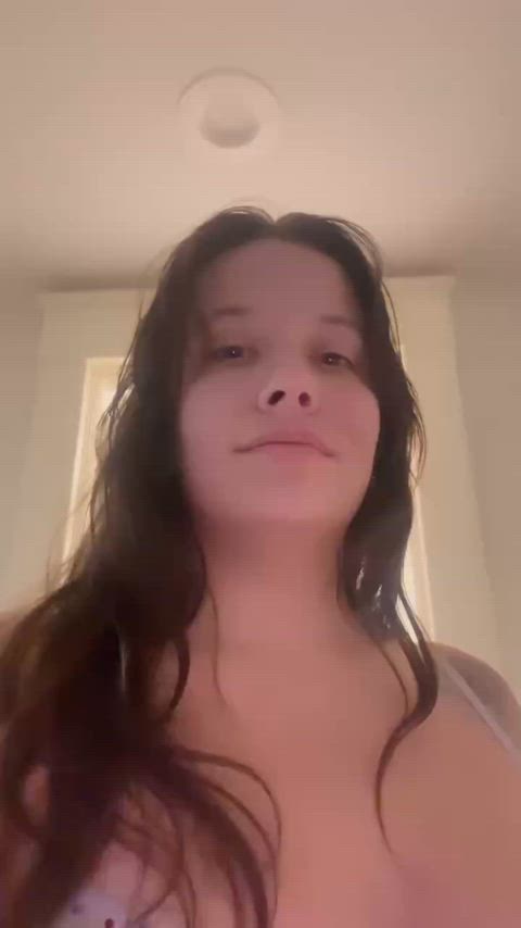 Gave him a surprise blowjob in the kitchen