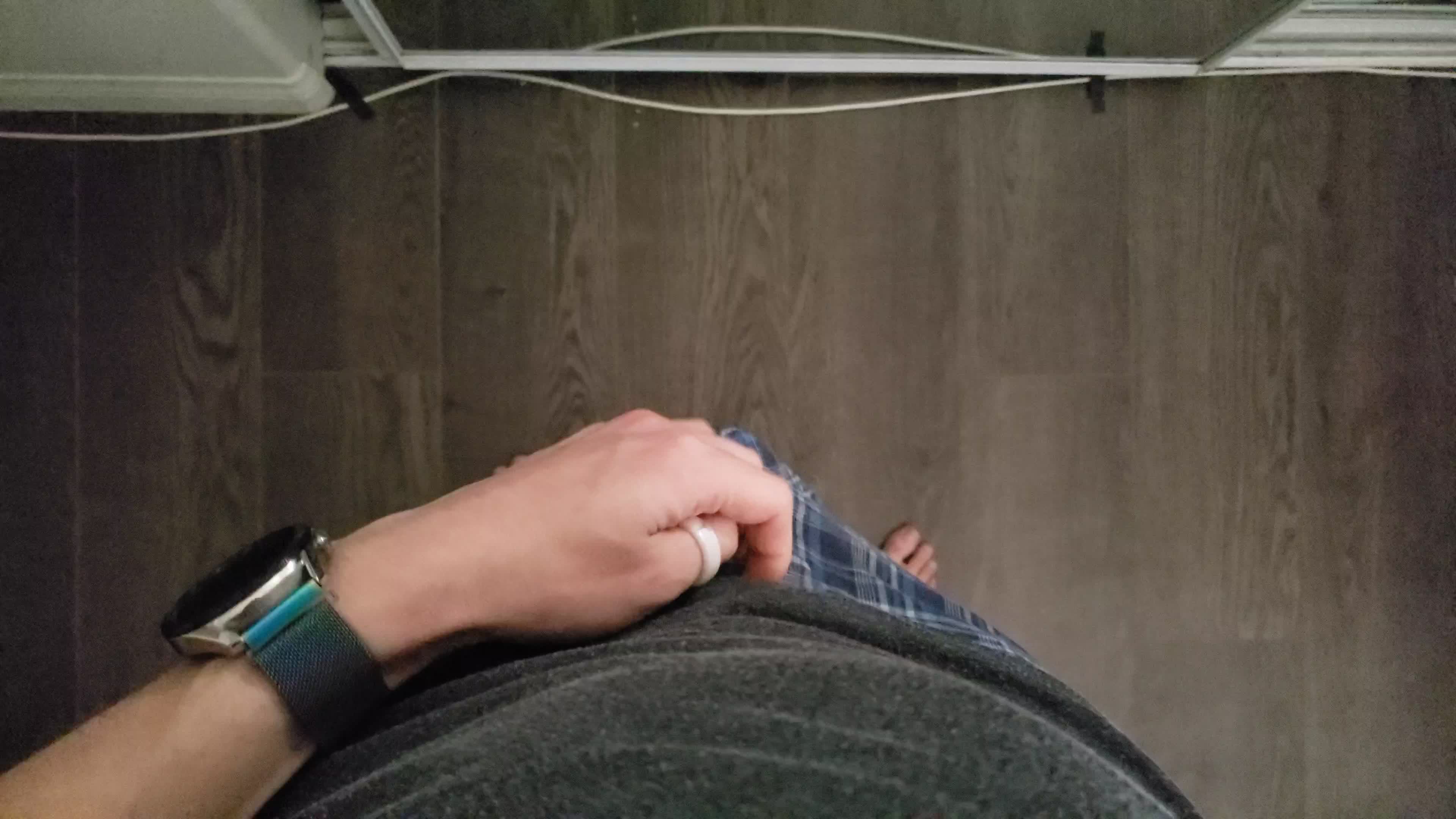 If you looked over my shoulder and whipped out my cock that's what you'd see