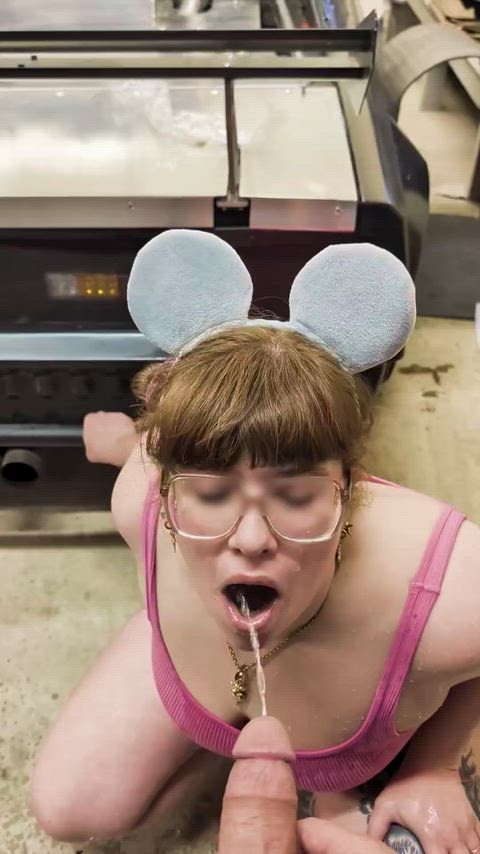If you give a mouse some piss, they're going to want some cum ππ€·