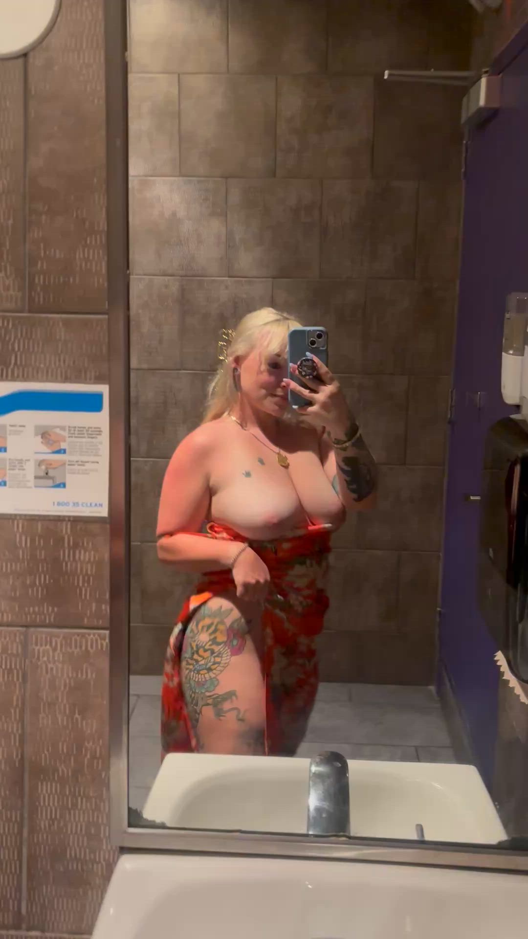Knowing someone could walk in at any moment gets me wet [GIF]