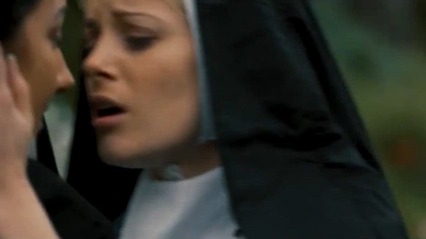 Kissing Lesbians Nun Porn GIF by makaveli187