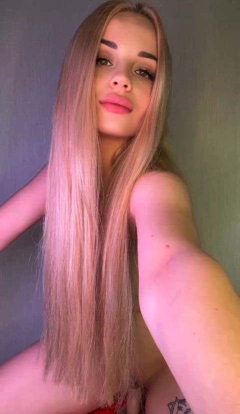 Blonde Dildo Facial Gay Latina Lingerie Male Masturbation Pussy Tribute White Girl Porn GIF by unearthly_temptation