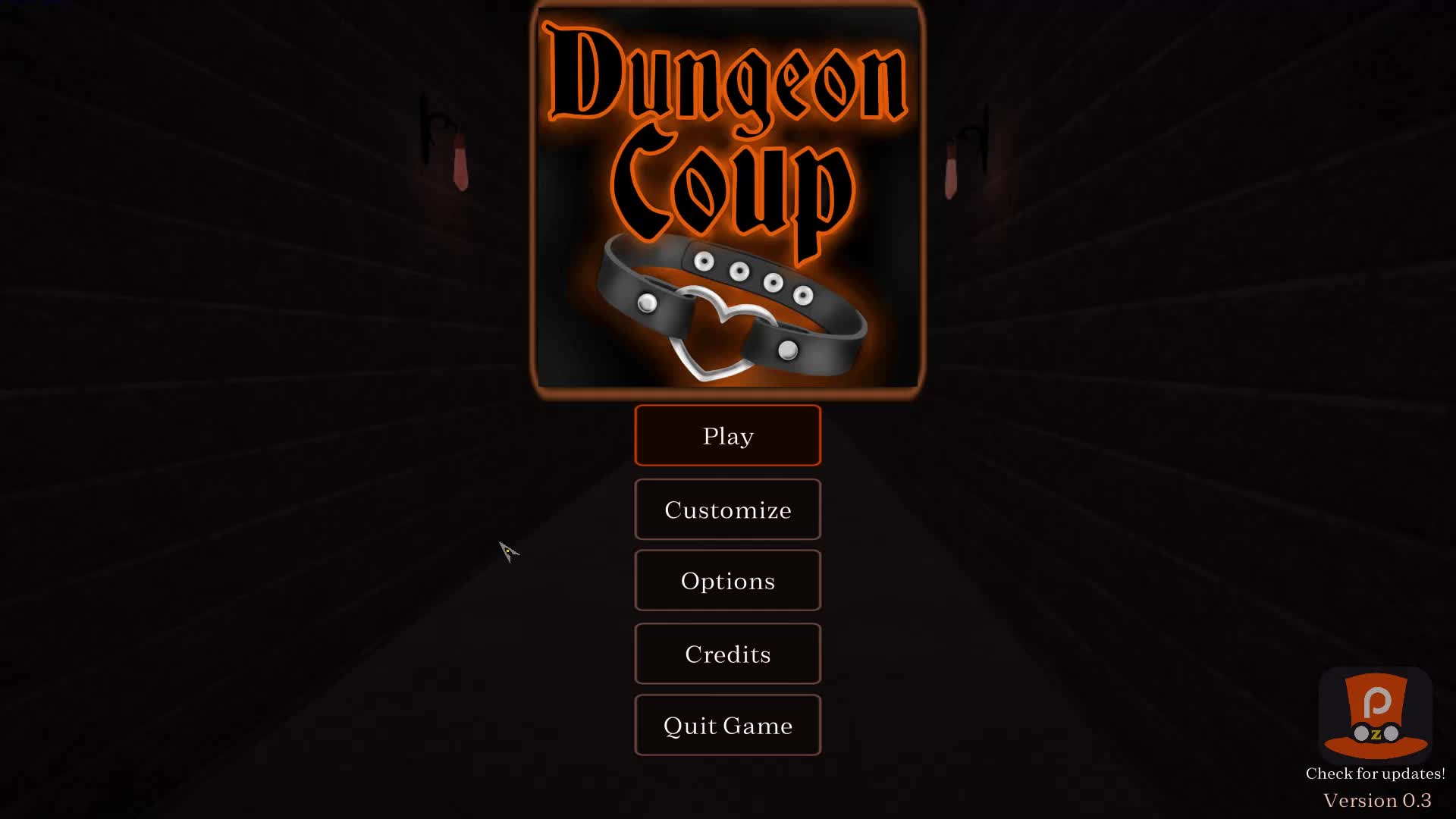 Dungeon Coup Update 0.3! Now with Customization and a 3rd level!