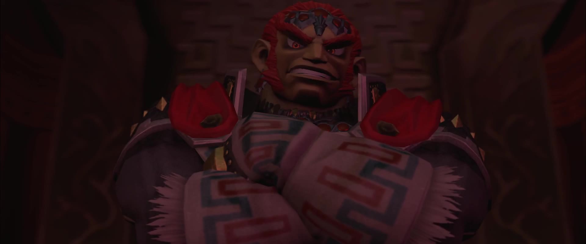 Ganondorf shows link his full destructive power - Turn sound on!